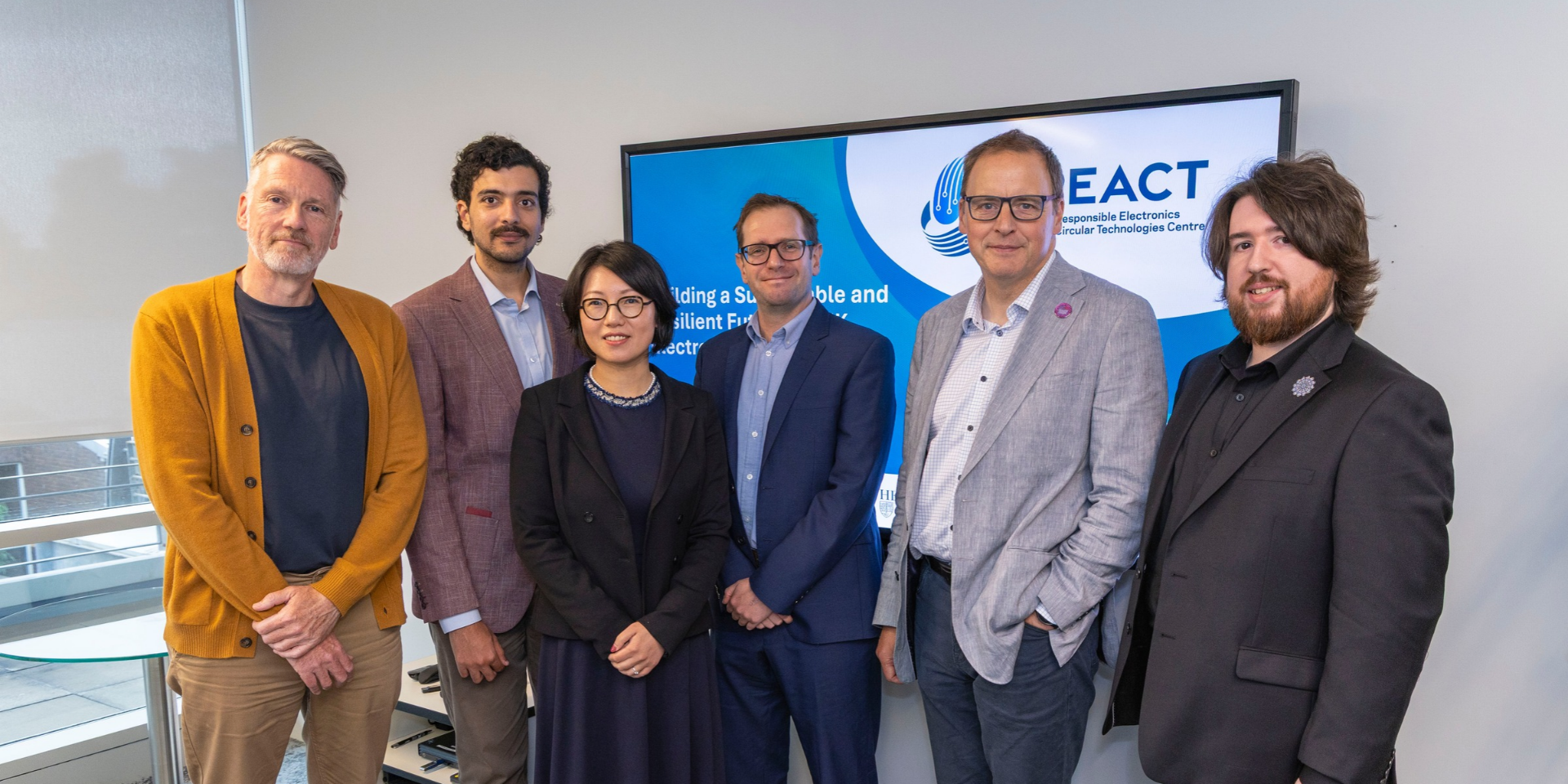The REACT team meets with Dr Scott Arthur MP.