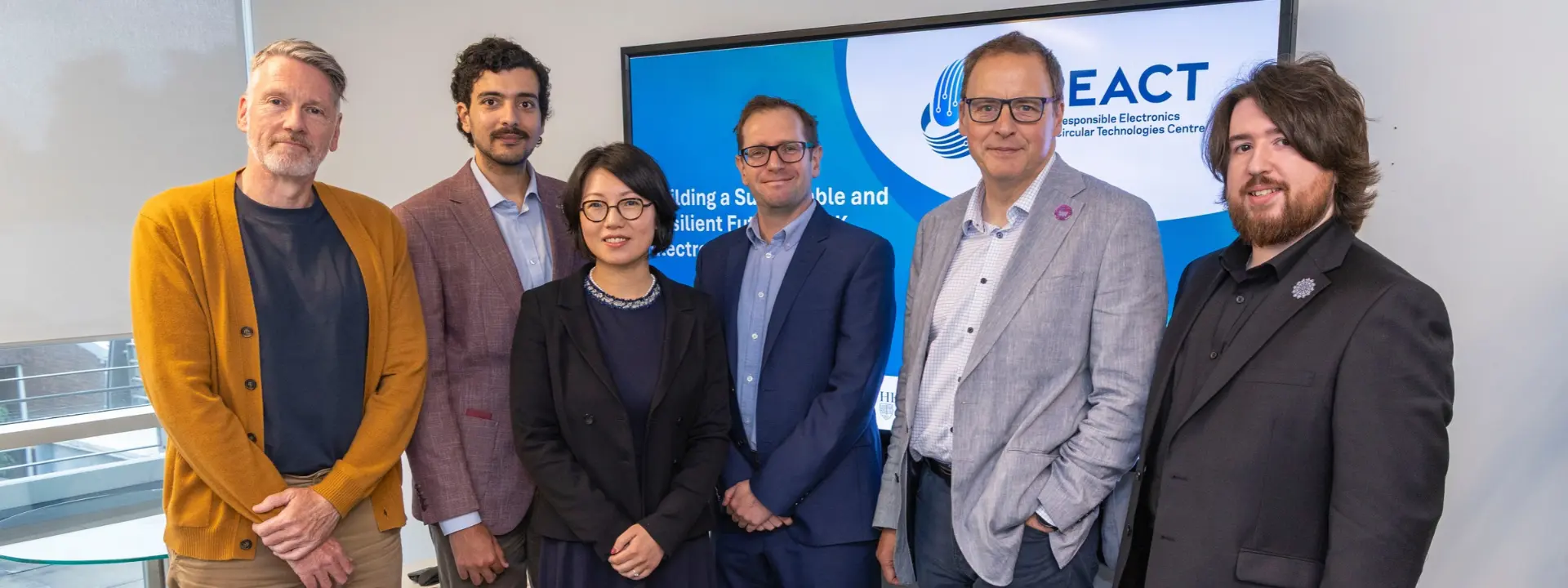 The REACT team meets with Dr Scott Arthur MP.