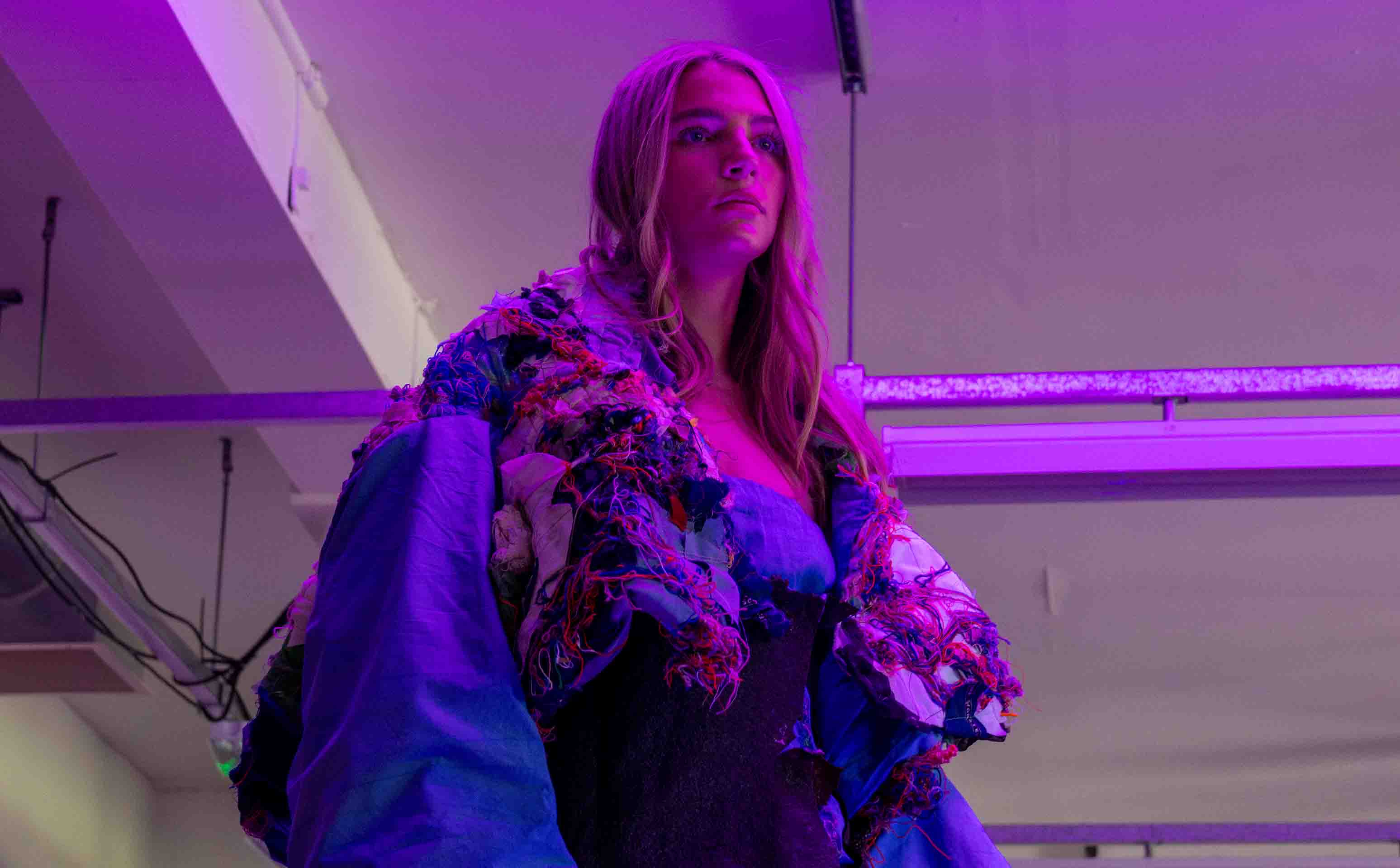 Catwalk model shown at last year's show. 