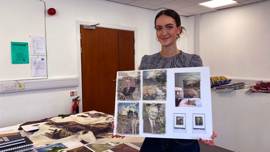 Print category winner Grace Holden.