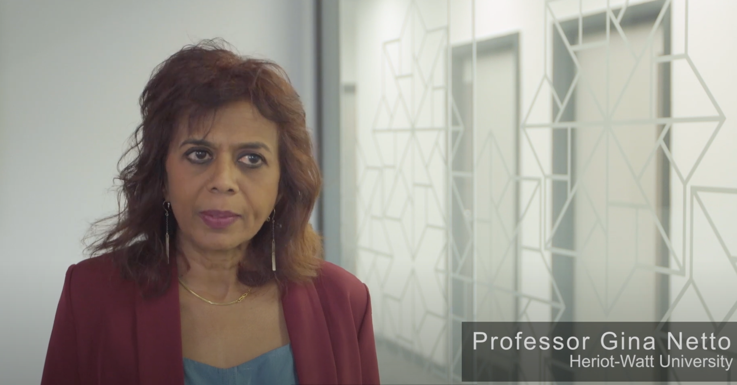 Professor Gina Netto of Heriot-Watt University in our PRIME video.