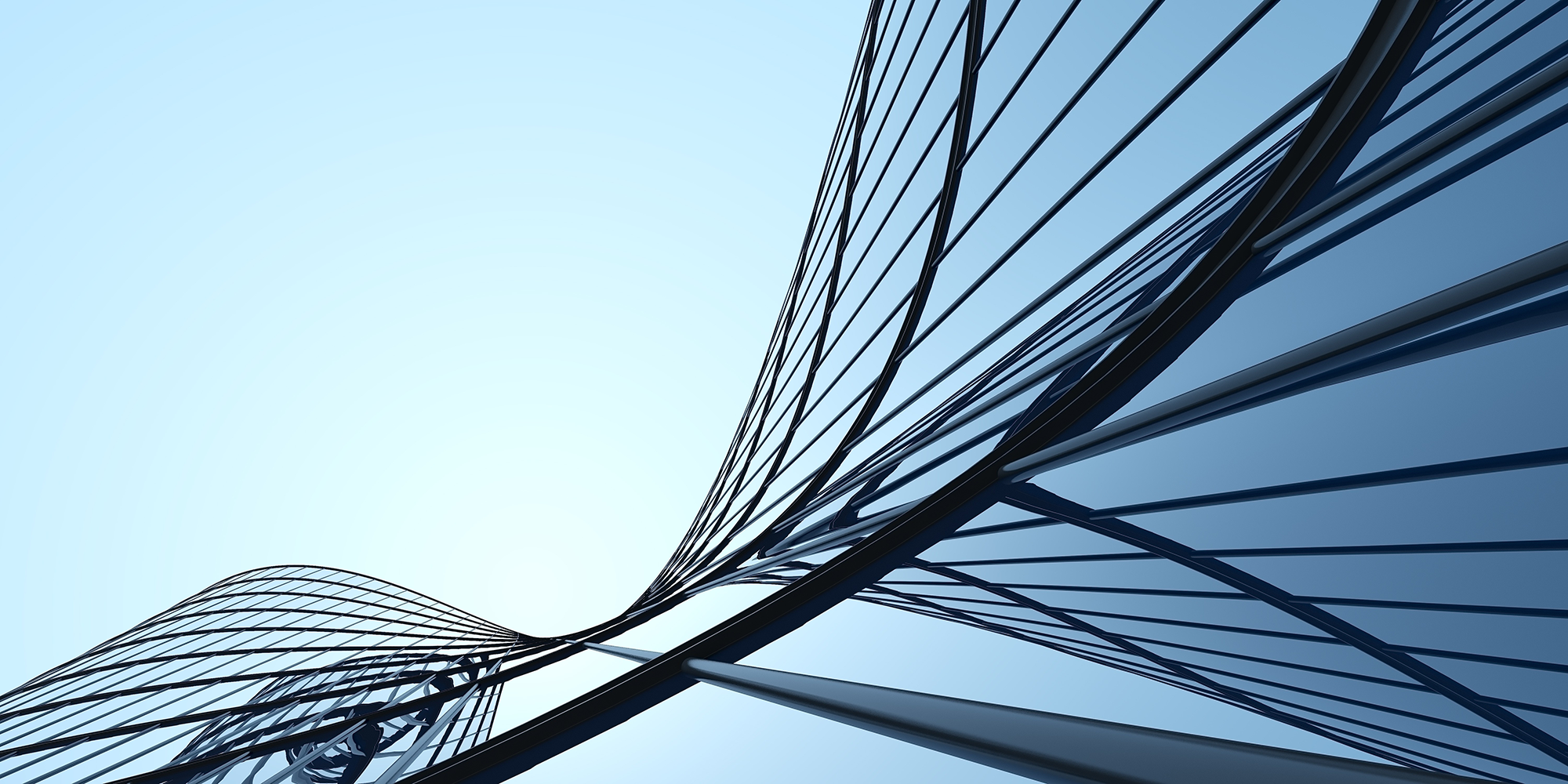 Modern glasses building