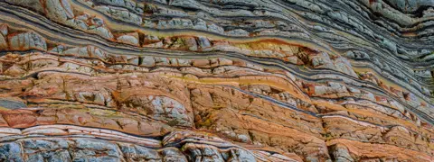 Lines within the bedrock