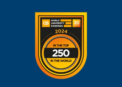 QS World University Rankings Top 250 in the World