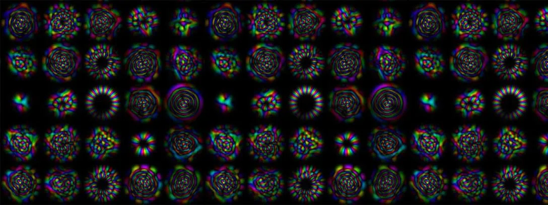 Unlike Schrödinger's cat, quantum states of light can be in a superposition of many complex structures at once. Patterns of quantum states of light