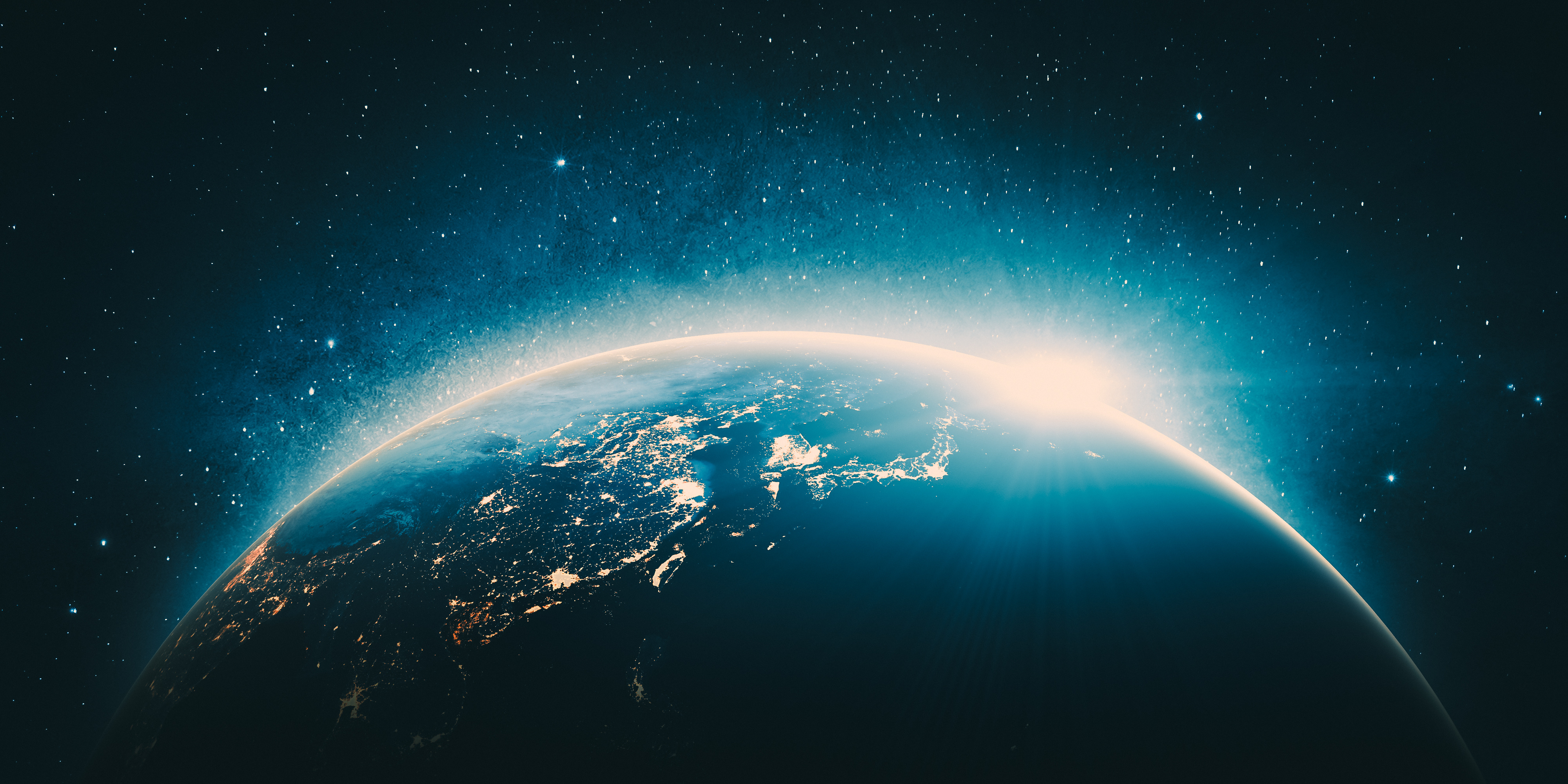 The earth from space