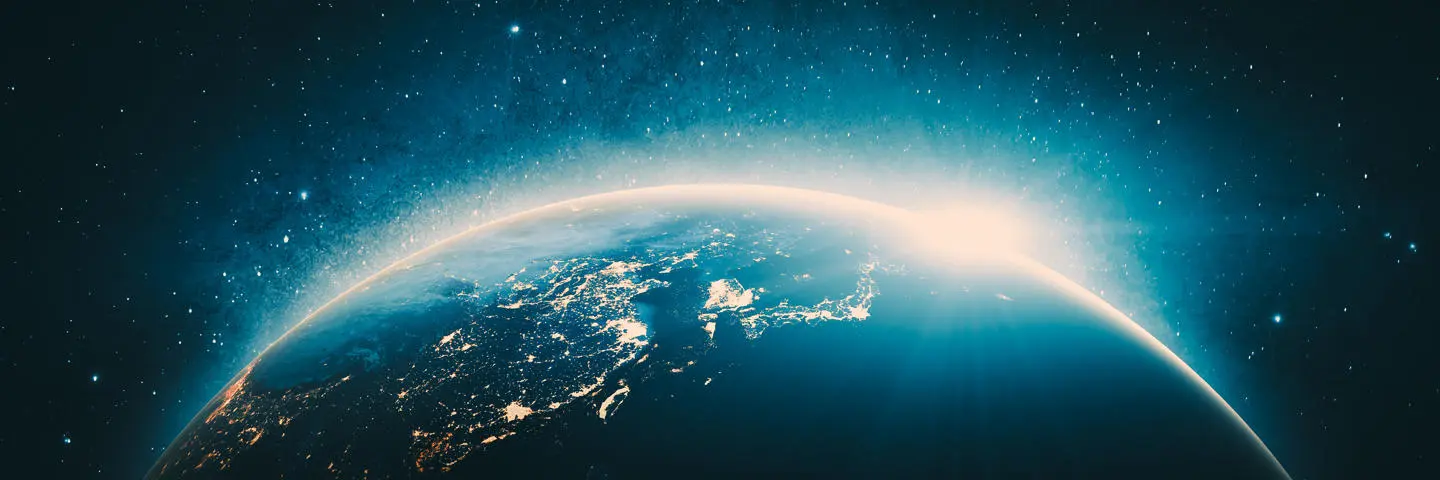 The earth from space