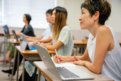 Students in classroom