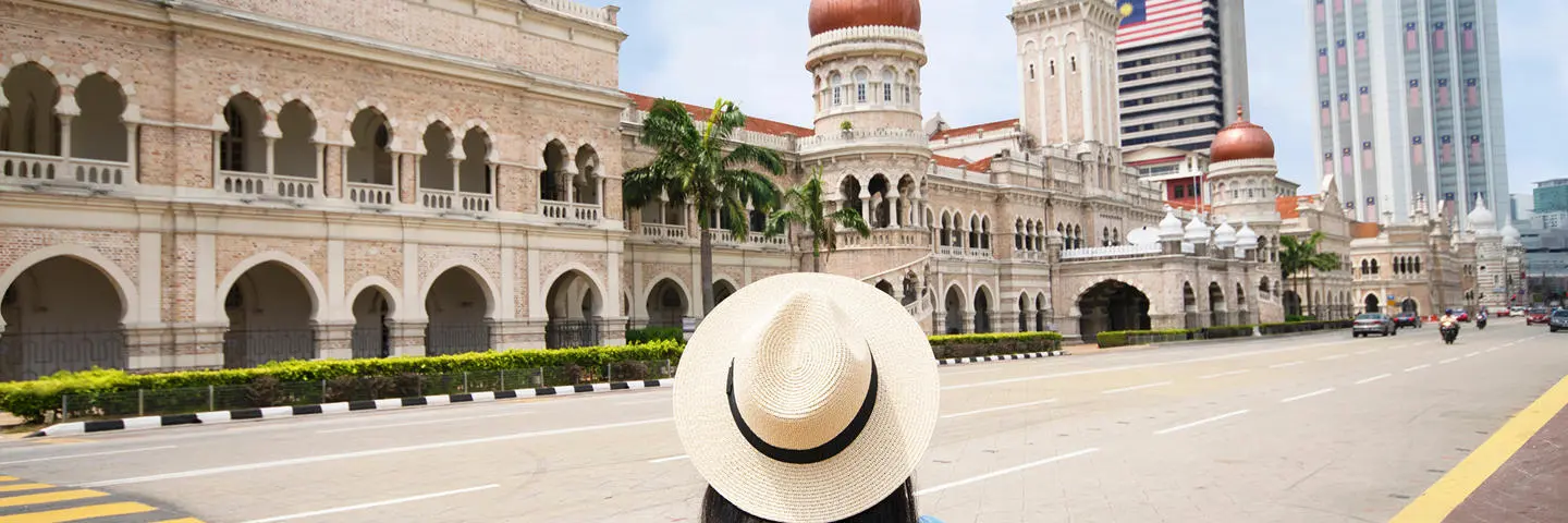 A student in Kuala Lumpur.