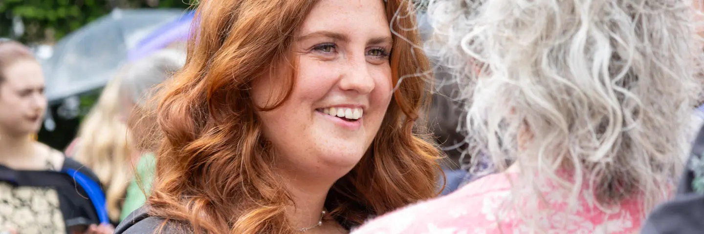 Graduate at Scottish Borders campus