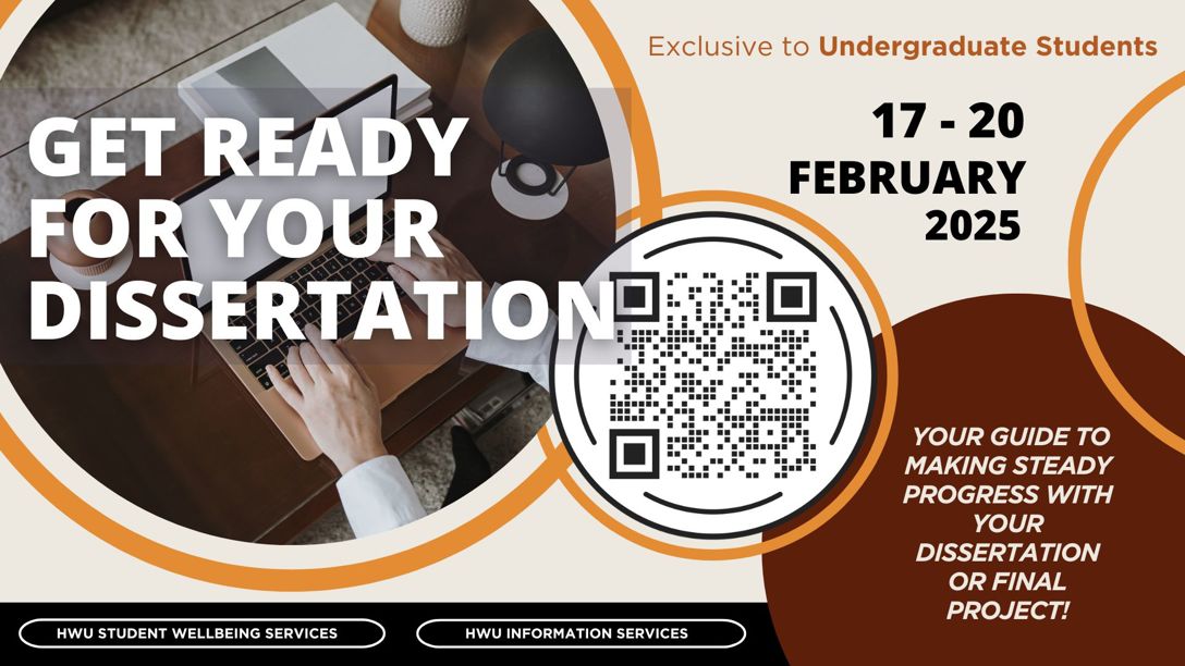Get Ready for your Dissertation: 17-20 February 2025