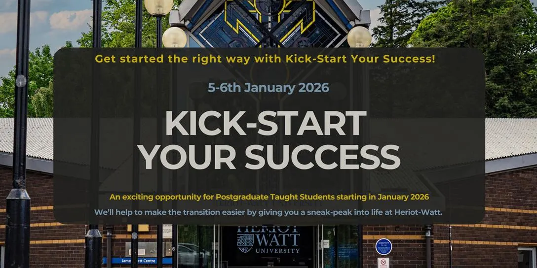 The January 2026 programme will run on Monday 5 and Tuesday 6 January 2026 5-6 January 2026: Kick-start your Success - An exciting opportunity for Postgraduate Taught Students starting in January 2026