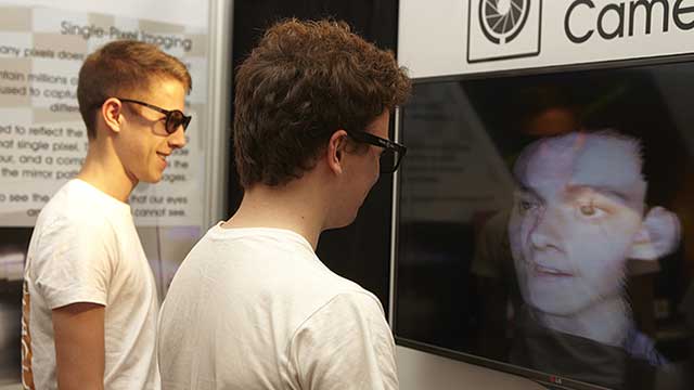 Creative Cameras Exhibit at the Royal Society Summer Science Exhibition 