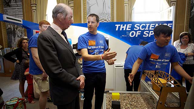 Speed of Sound Exhibit at the Royal Society Summer Science Exhibition 
