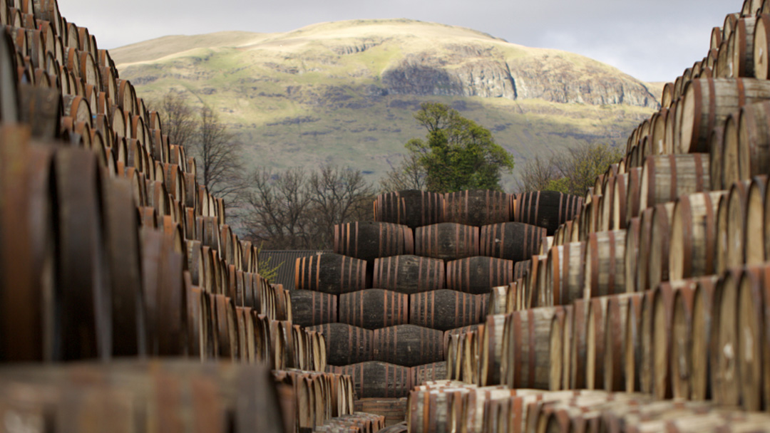 Whisky casks image from Diageo