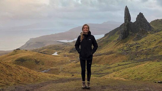 Victoria Laila Neill pictured on Isle of Skye