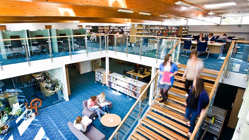 Scottish Borders Campus study space