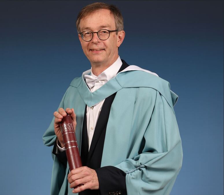 Professor Dr Tilman Esslinger, honorary grad