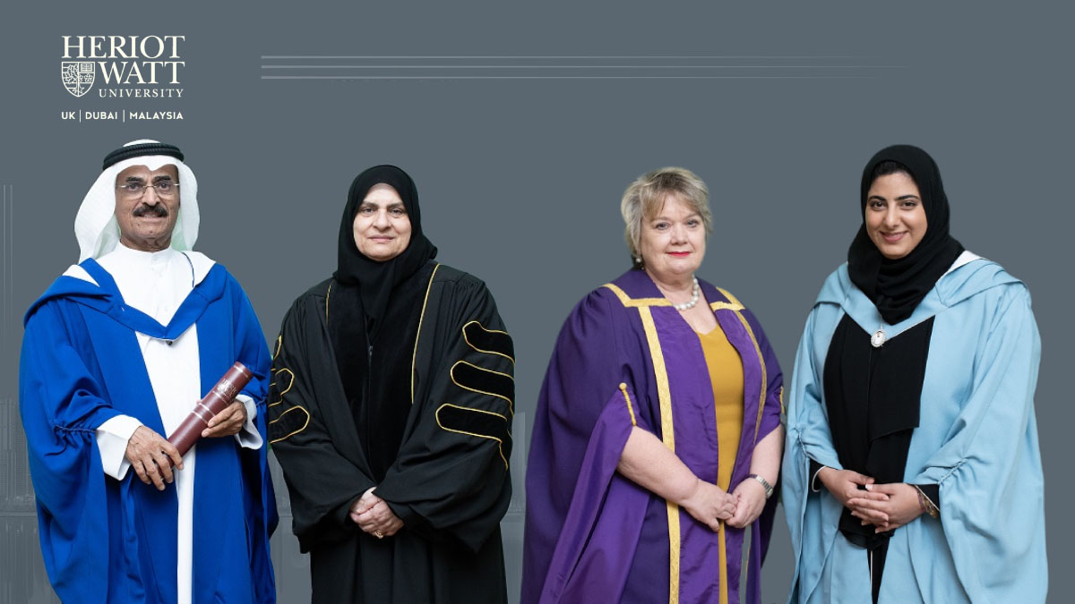 honorary graduates at dubai winter grad 2023