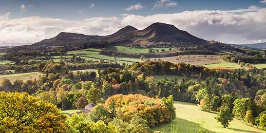 Hills in the Scottish Borders