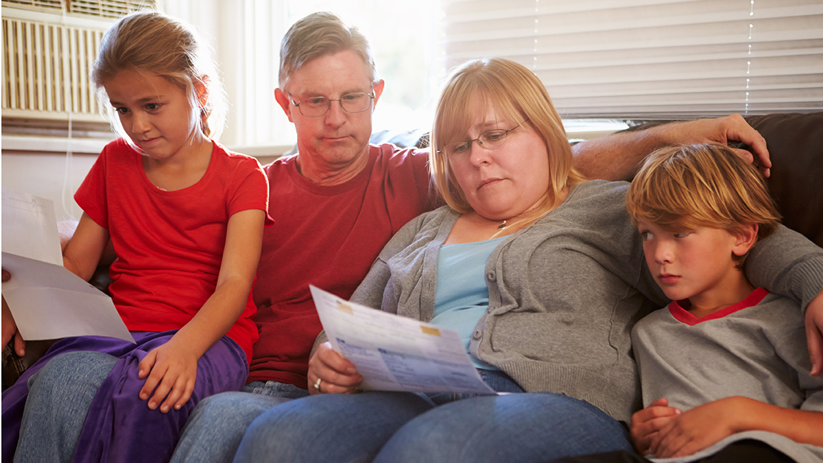 Low-income families are facing high levels of debt to public bodies.