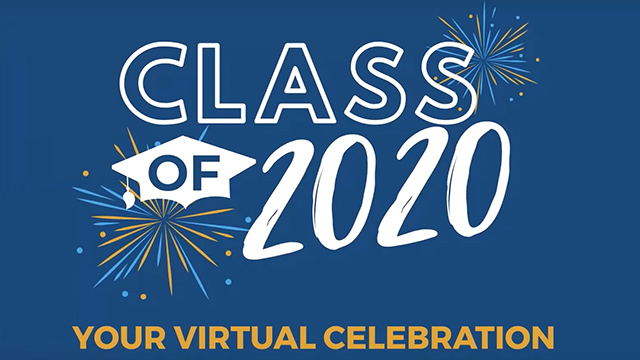 class of 2020 graduation graphic