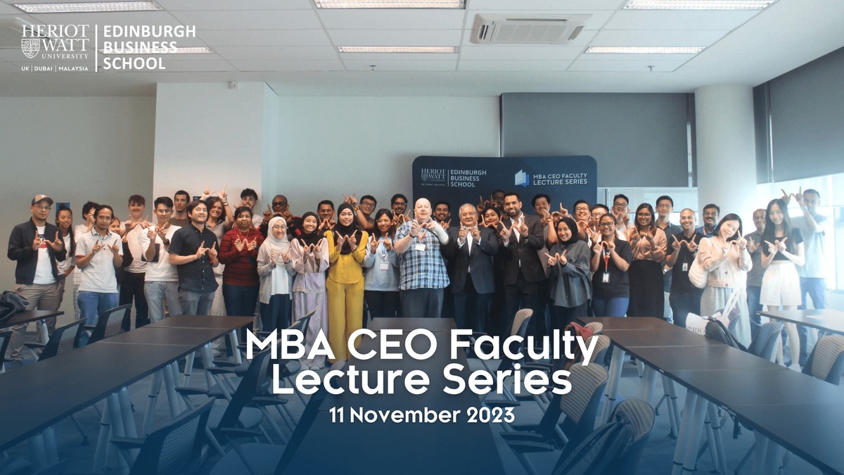 MBA CEO Faculty Lecture Series II