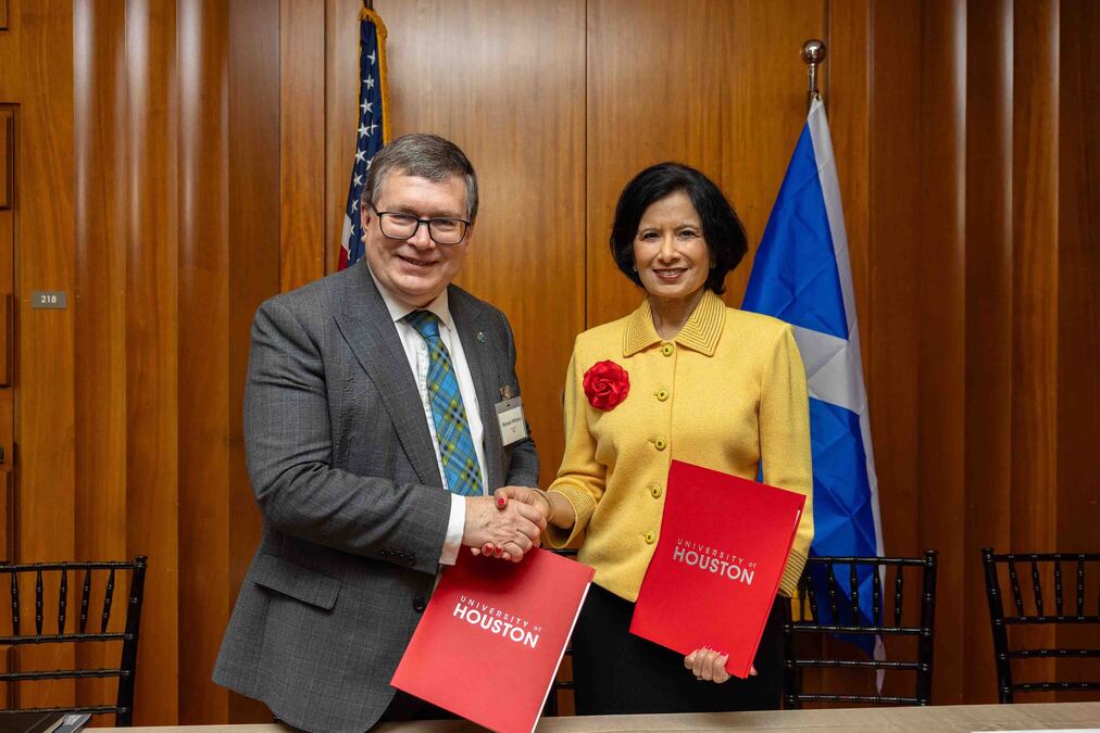 MOU with Houston Uni