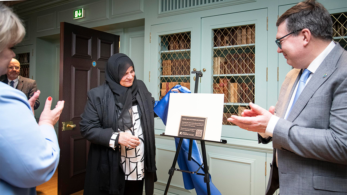 Panmure House Library launch