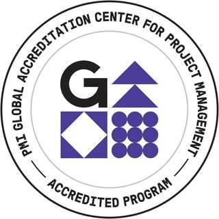 Project Management Institute (PMI) and the Global Accreditation Center accredited programme logo