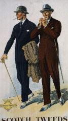 Two men in Scotch Tweed